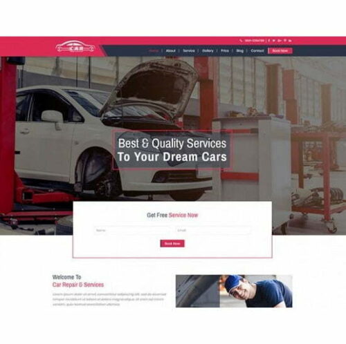 Car Repair - HTML Template