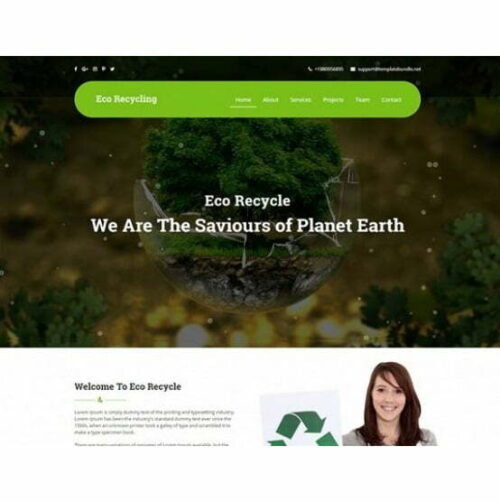 Eco Recycling - HTML Template