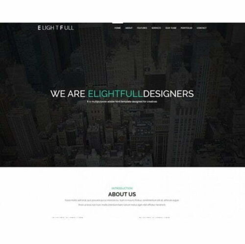 Elightfull - HTML Template