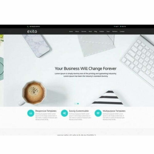 Exito - HTML Template