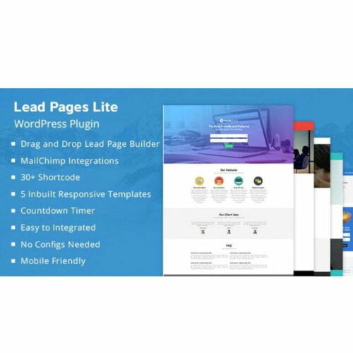 Lead Capture Lite - Wordpress Plugin