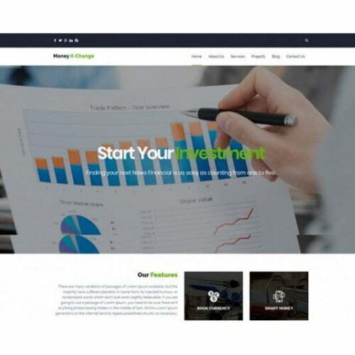 Money Exchange - HTML Template