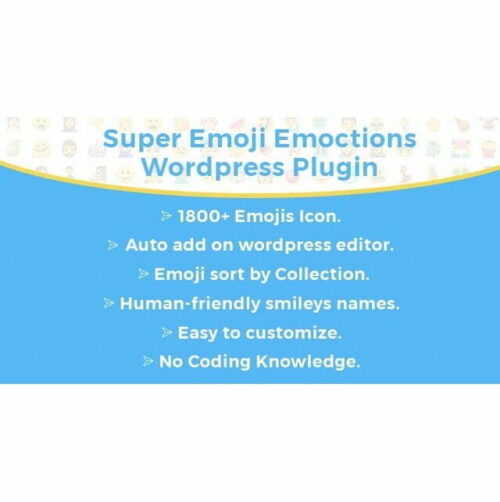 Super Emoji Emoticons - Wordpress Plugin